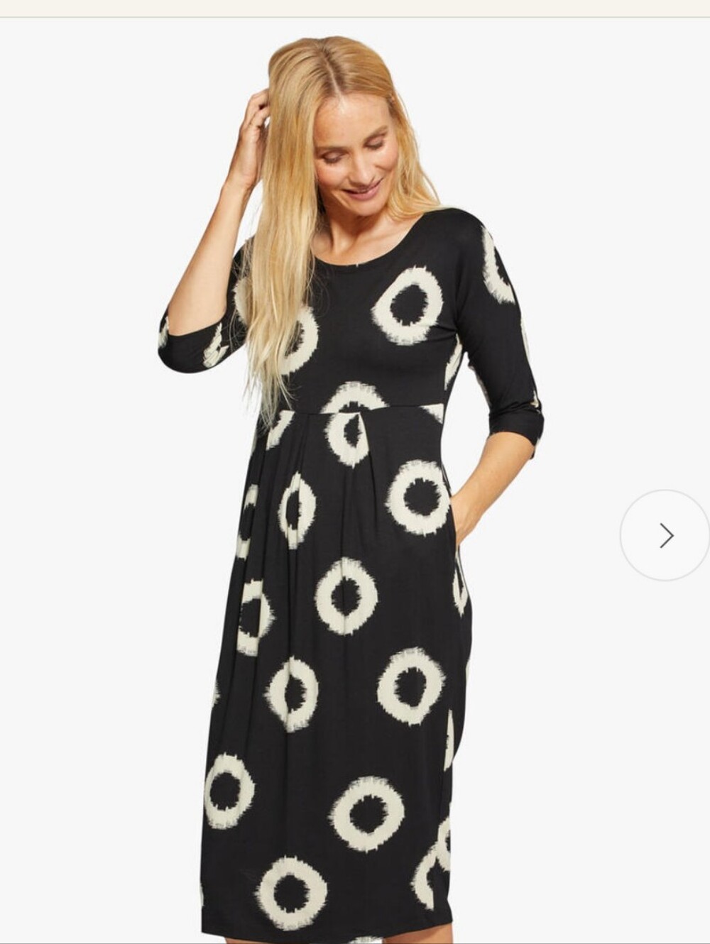 Masai Nima Dress Black And White.